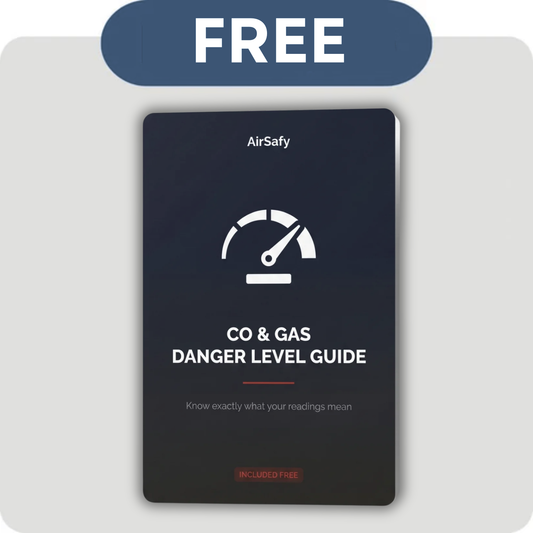 CO & Gas Danger Level Guide