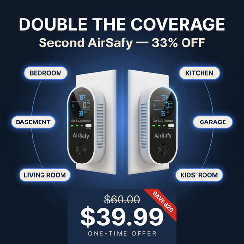 Second AirSafy — One-Time Discount 🛡️